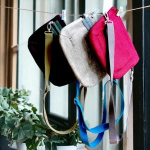 Everyday Shoulder Bag Sewing Pattern with Zipper - A4 (PDF Pattern)