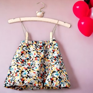 Baby Balloon Skirt PDF Sewing Pattern | 1Y–4Y Toddler Girl Skirt | Instant Download | A4 Format | Beginner Friendly