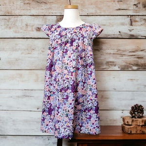 Kids Fuwa Fuwa Dress Sewing Pattern: Girls Sizes 1-6 (PDF Download)