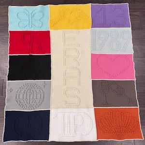 PATTERN ONLY - Crochet TS Eras Blanket