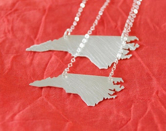 Petite North Carolina Necklace -Solid