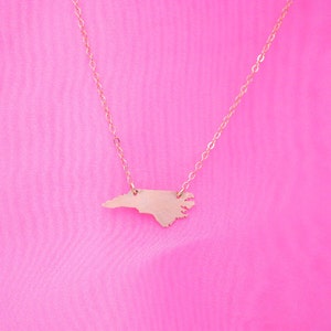 Super PetiteTiny NC Necklace NO HEART gold filled image 1