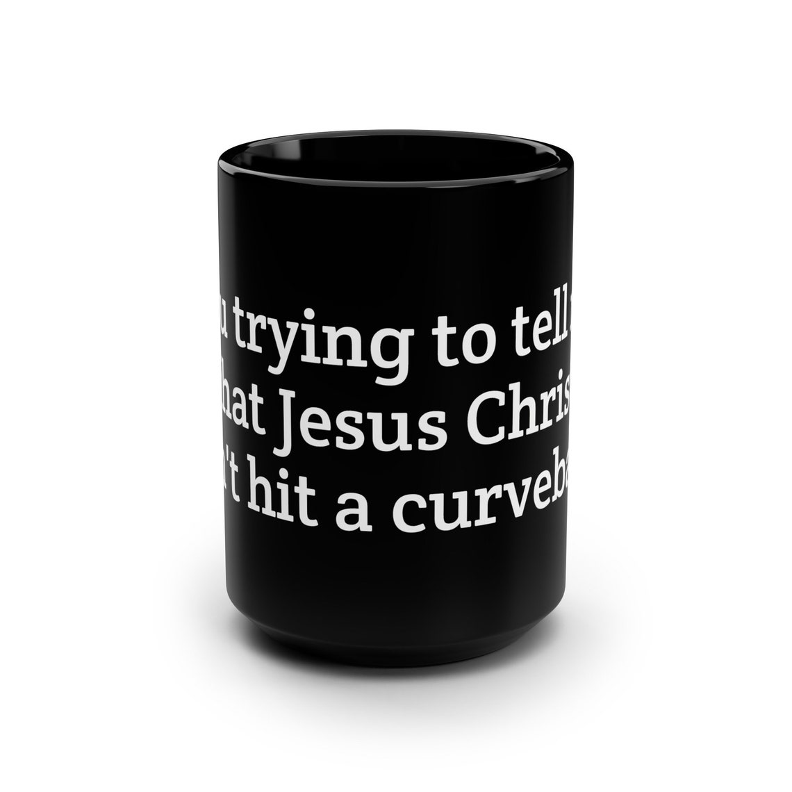 Jesus Christ Can't Hit a Curveball - Etsy