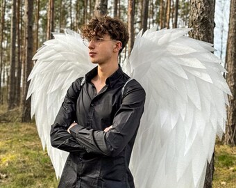SUPER SALE !  Wings accessory for photoshoot, cupid angel wings, wings for bride, white wings, angel wings, cosplay costume