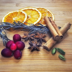 Spanischer Glühwein-Kit mit Rosmarin | Mulling Gewürze | Glühwein-Kit | Glühwein Gewürze | DIY Glühwein | Glühwein Gewürzbeutel