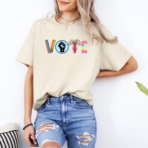 6 Designs Vote Shirt, Banned Books Shirt, Reproductive Rights Tee, BLM Shirts, Political Activism Shirt, Pro Roe V Wade, Election Tshirts,