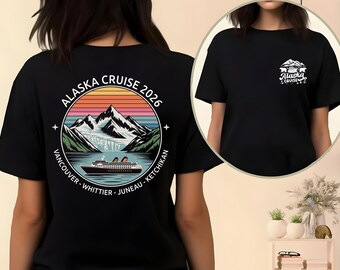 Custom Alaska Cruise Shirt, Family Matching Vacation Tee