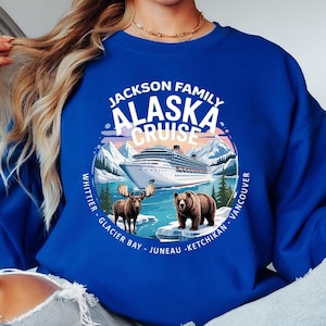 Custom Alaska Shirt,Custom Alaska Cruise Shirt,Personalized Alaska Family Cruise Tee,Custom Alaska Family Trip,Gift For Alaska Family Cruise