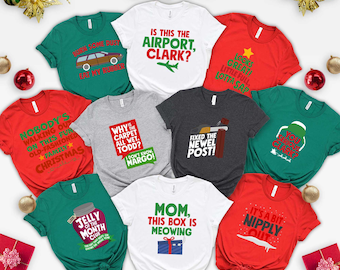 National Lampoon Christmas Vacation Shirt, Matching Family Holiday Tee
