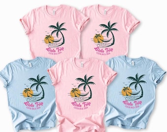Custom Girls Trip T-Shirts: Personalized Beach Vacation Tees