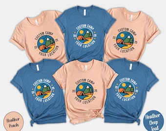 Custom Camp Shirt: Personalized Camping Reunion T-Shirt