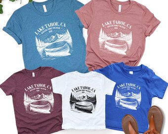 Personalized Mountain Vacation Shirt: Custom Family Camping Trip