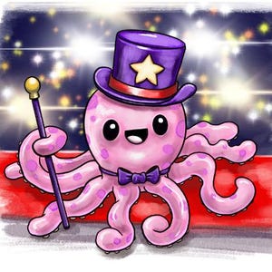 Let&#39;s Draw An Octopus - Video Support Art Files