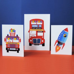 Personalised London Bus Card