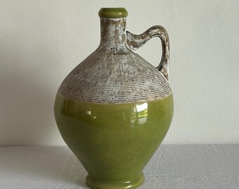 ピッチャージャグまたは花瓶 アコレー フランス陶器 ミッド