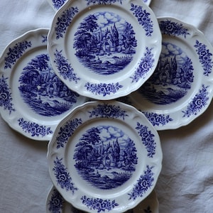 BTCOWZRV Assiette Décorative En Céramique De Homard - Assiettes Décoratives En Porcelaine Anglaise Avec Présentoir - Assiettes à Dîner - Ornements En Céramique Pour Décoration Murale