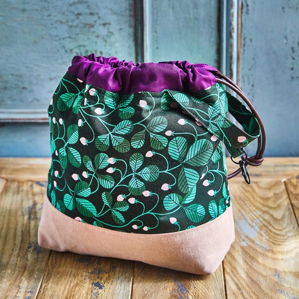 Bolsa con cordón - Fresas #2