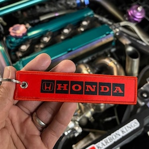 Honda Red Key tag jet tag