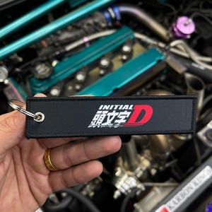 Initial D JDM Anime Car Keychain jet tag