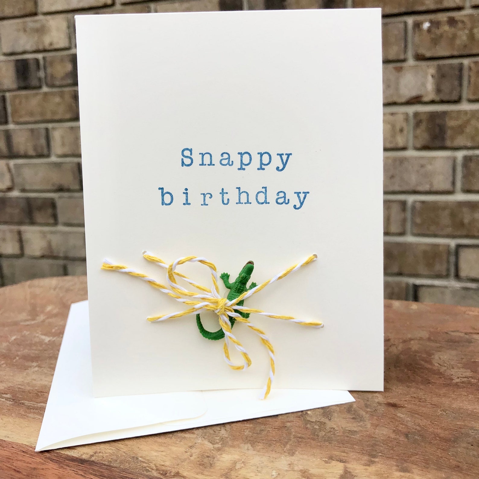 Snappy Card Snappy Birthday Greeting Card - Etsy