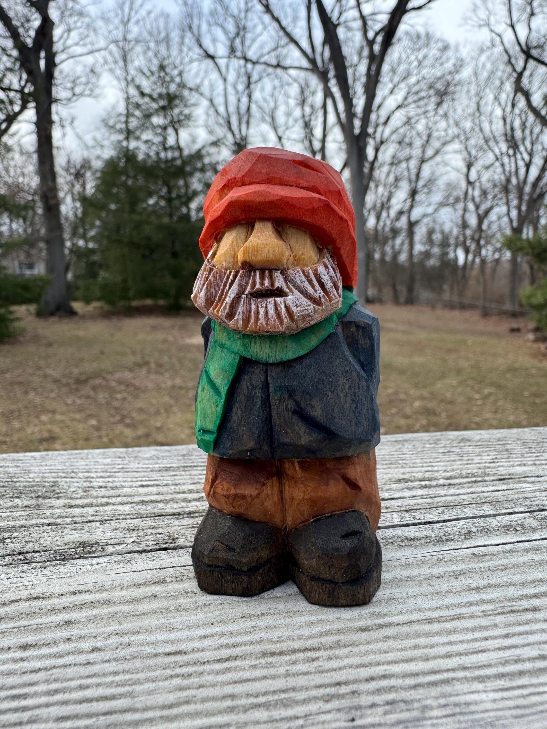 Whittled Figurines - Etsy