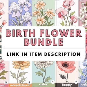 July Birth Flower Coloring Book, Water Lily Colouring Sheets, Floral ...