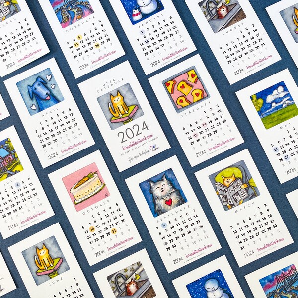 2024 Purse Calendar Etsy