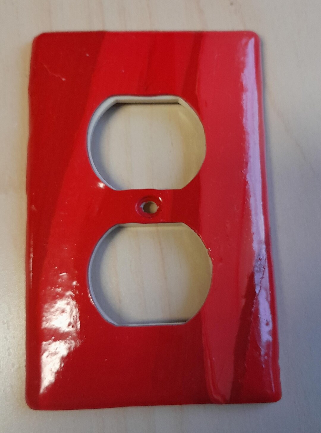 Fire Red Electrical Outlet Plates - Etsy