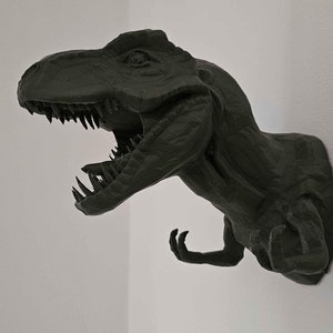 Dinosaur Head Wall Mountable Print - Multiple Options