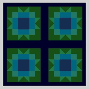 3D Quilt block SVG File - Sew Pattern Shadow box design - Layered Card stock - For Cricut
