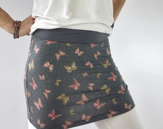 Butterfly Beauty Ski Bum - over-skirt for leggings