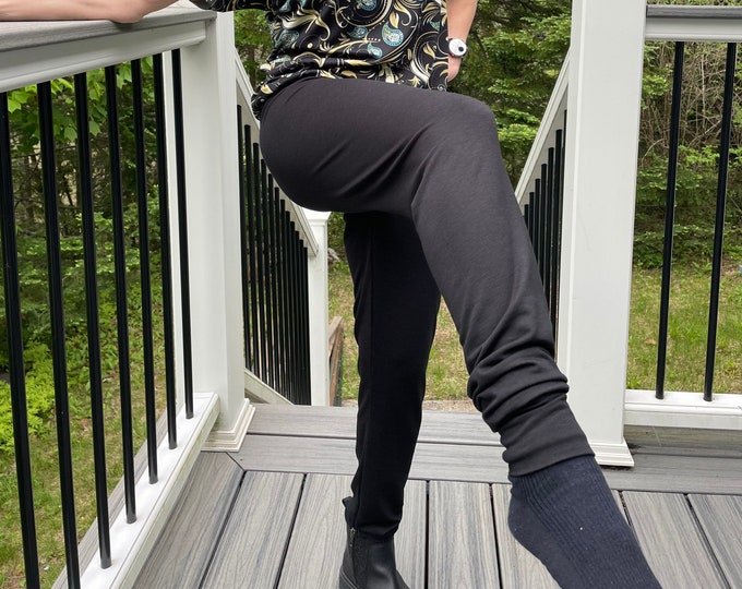 Black Bamboo Terry Sublime Pants