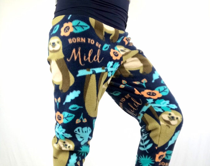 Sloth Born To Be Mild Fleece - Sublime fleece pants