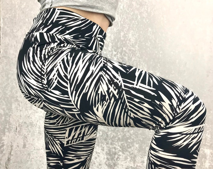SUPER SALE - Tropical Nights Lovely Leggings
