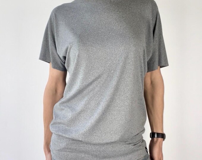 Heather-Grey Flow Tee