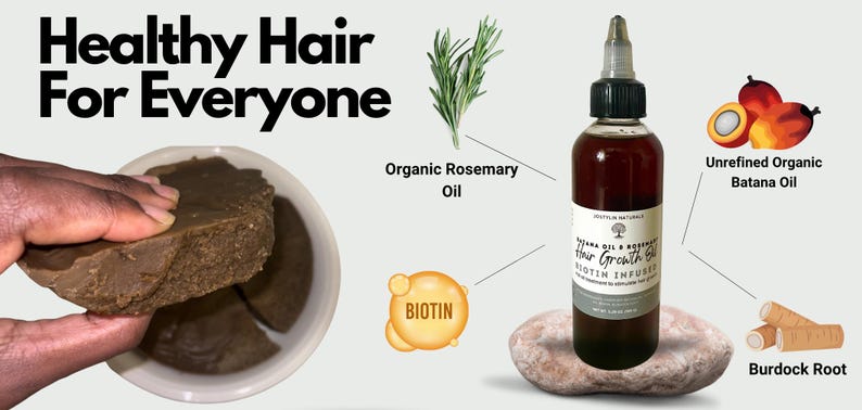 batana oil and rosemary oil hair growth oil, benefits