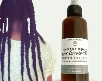 Batana Oil & Rosemary Oil With Biotin for Hair Growth, Organic
