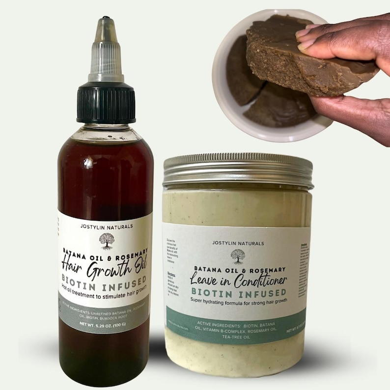 batana oil and rosemary oil leave in conditioner