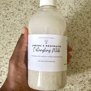 Organic Hair Detangling Leave in Spray / Milk, Detangling Spray, Ambunu, Hair Powder, Leave in Conditioner, 4C Hair