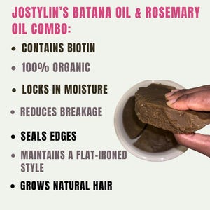 batana oil and rosemary oil hair growth oil, benefits