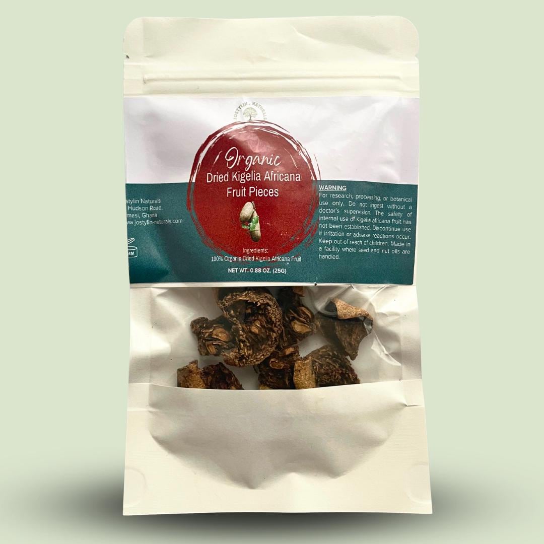 Crème 100% Organique Au Beurre De Kigelia Africana - Lot De 2 X 60g - Soin Du Corps - Origine Gabon