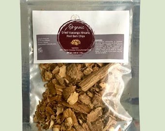 Organic Voacanga Africana Bark Chips | Air-Dried