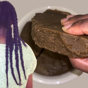 Batana Oil Bio, honduranisch, & westafrikanisch, Dr. Sebi, Unraffiniert, Natürliches Haarwuchsöl, Butter, Versiegelungscreme, Elais Oleifera, 4C Hair,