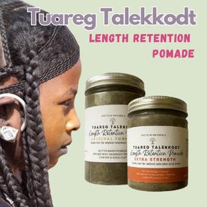 Chebe Hair Grease, Length Retention Pomade, Edge Control for Natural Hair, Chebe butter