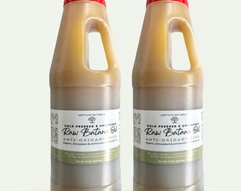 Aceite de Batana prensado en frío sin refinar, orgánico hondureño