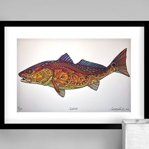Archival Sunset Redfish Limited Edition Gicleé Print 11x17
