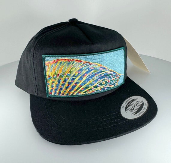 Embroidered 5-Panel Trucker Hat Adjustable Snapback Unisex Cap Custom Richardson Five-Panel Snapback Trucker Hat  main image 2
