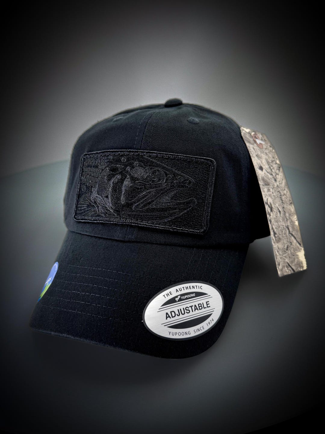 BLACKOUT Cutthroat Trout Patch Limited Edition Signed and Numbered  Embroidered Ecowash Low Profile Dad Hat