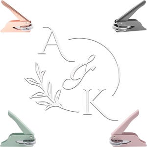 Sello de boda personalizado/Sello con inicial personalizada/Sello de invitación/Sello de monograma/Sello de boda personalizado/Regalo de boda