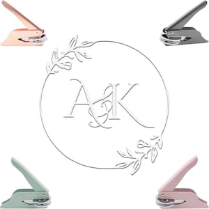 Sello de boda personalizado/Monograma personalizado/Apellido personalizado/Boda/Logotipo de pareja/Invitación
